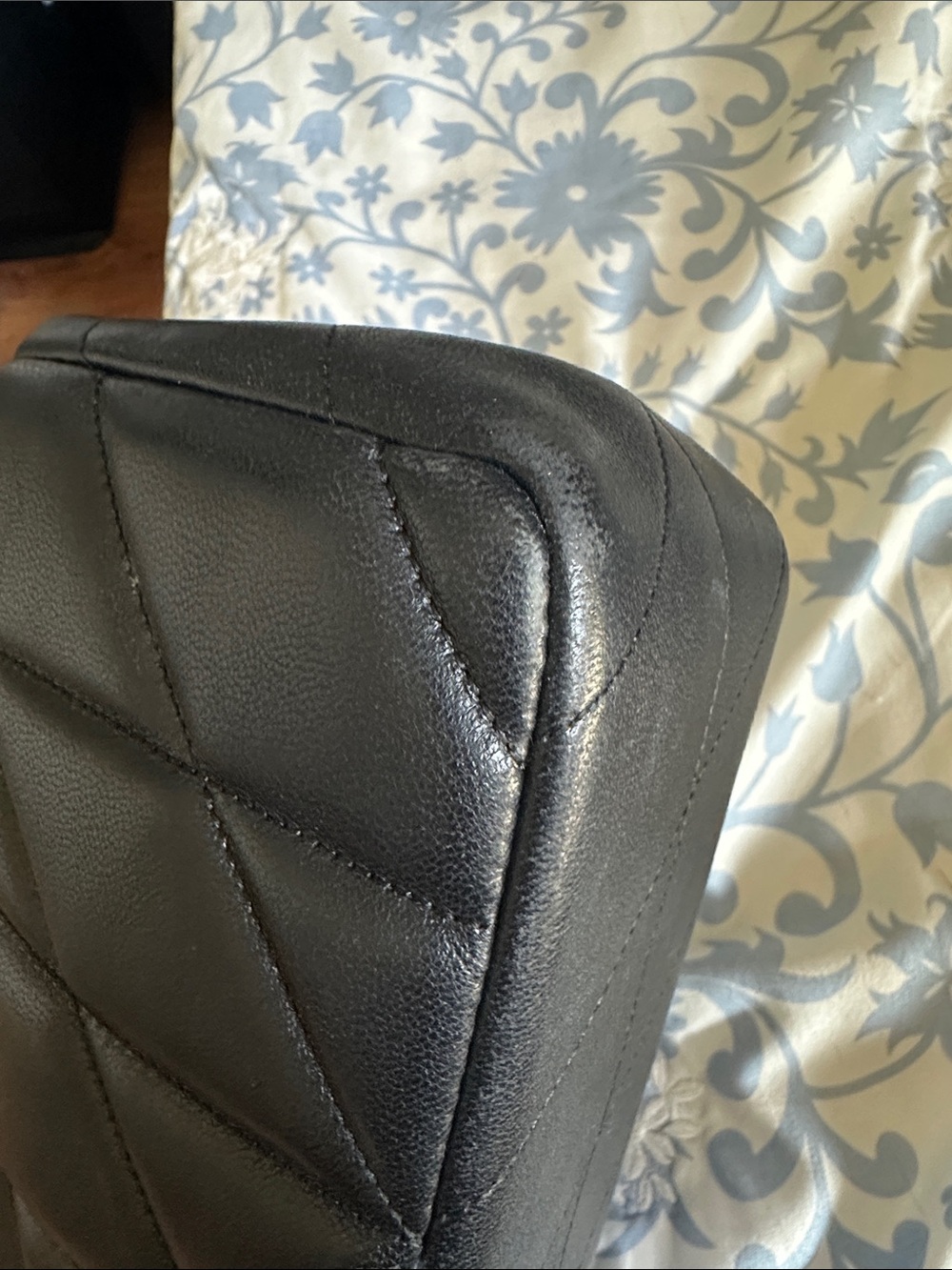 Coach Black Quilted Tabby 26 Leather Shoulder Bag with Gold Hardware - Picture 11 of 16